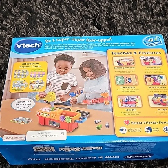 NWT Vtech Drill & Learn Toolbox - Picture 10 of 13